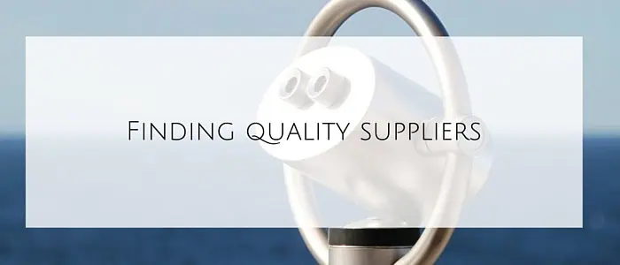 Quickly find high-quality suppliers